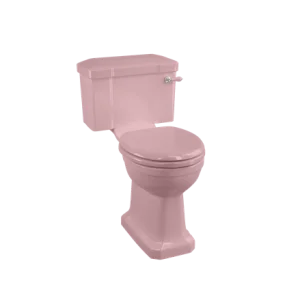 Burlington Close Coupled Pan Confetti Pink