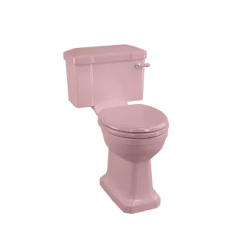 Burlington Close Coupled Pan Confetti Pink