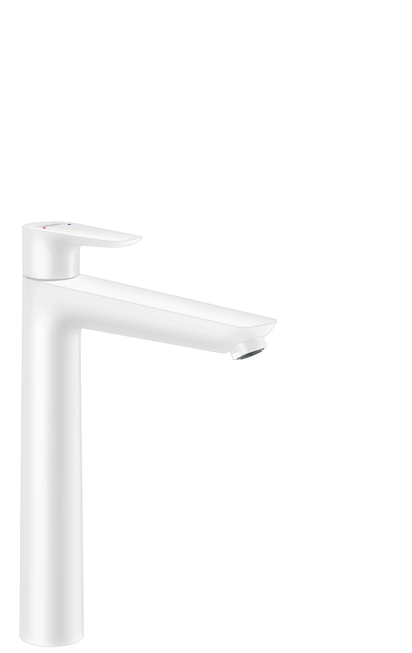 Hansgrohe Talis E Single Lever Basin Mixer 240 Without Waste Matt White