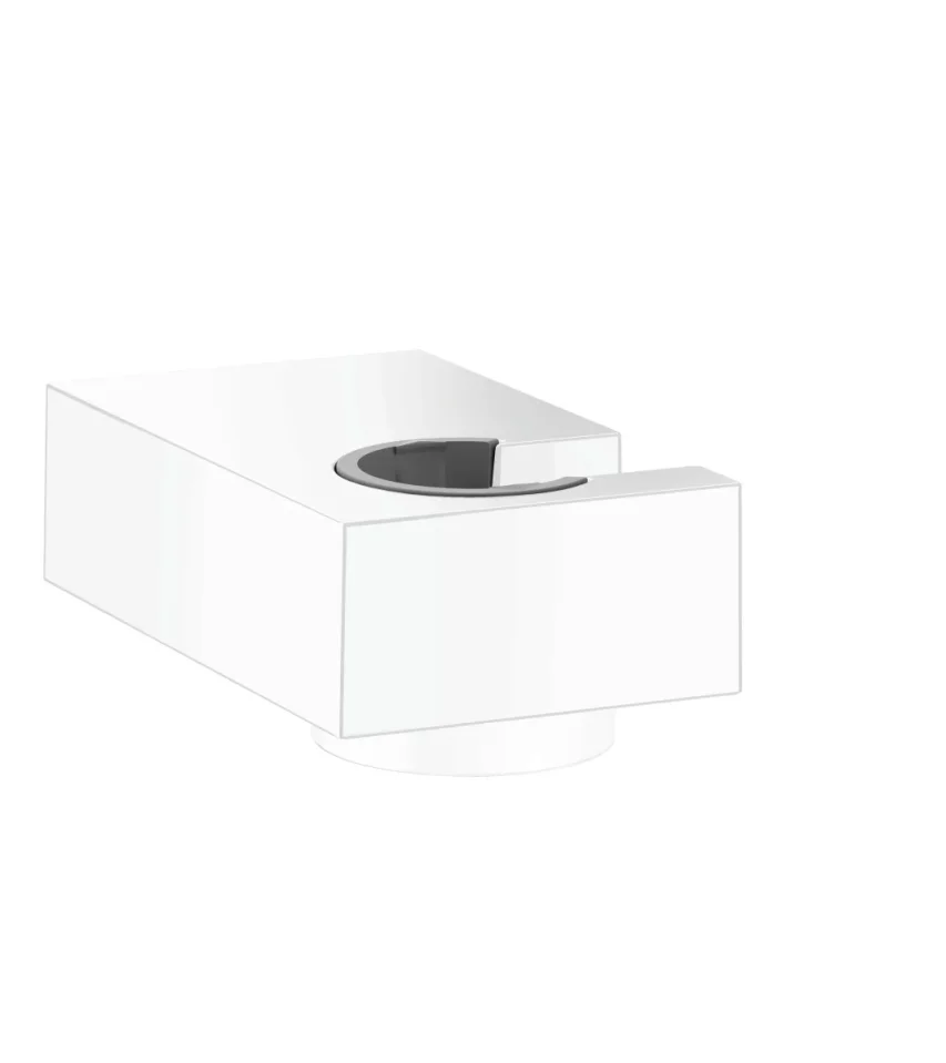 Hansgrohe Shower Holder Porter E Matt White product image - Image 1