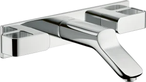 Axor Urquiola 3-hole Basin Mixer For Concealed Installation Wall-mounted With Spout 168 Mm Brushed Red Gold