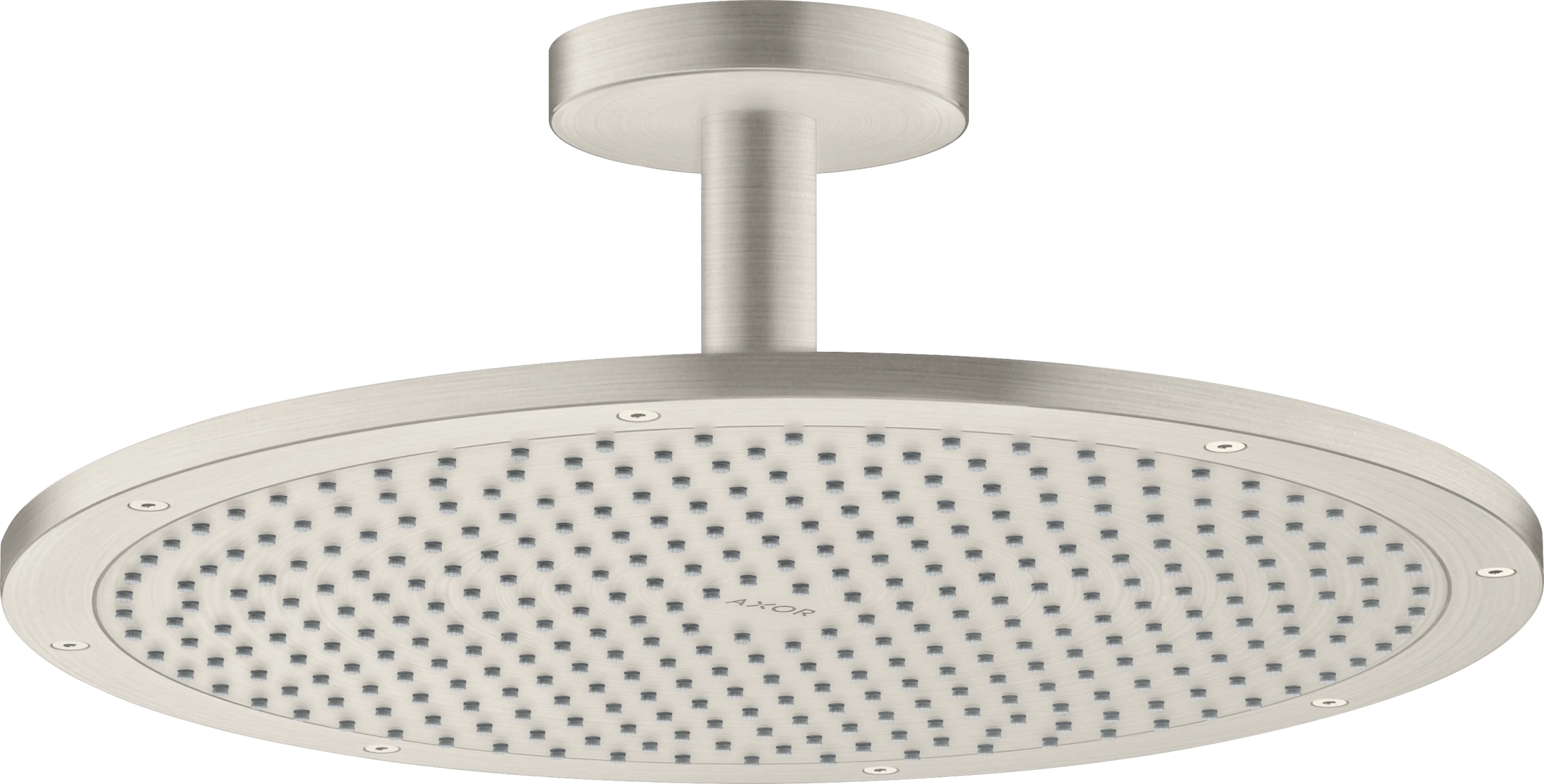 Axor Showersolutions Overhead Shower 350 1jet With Ceiling Connection Stainless Steel