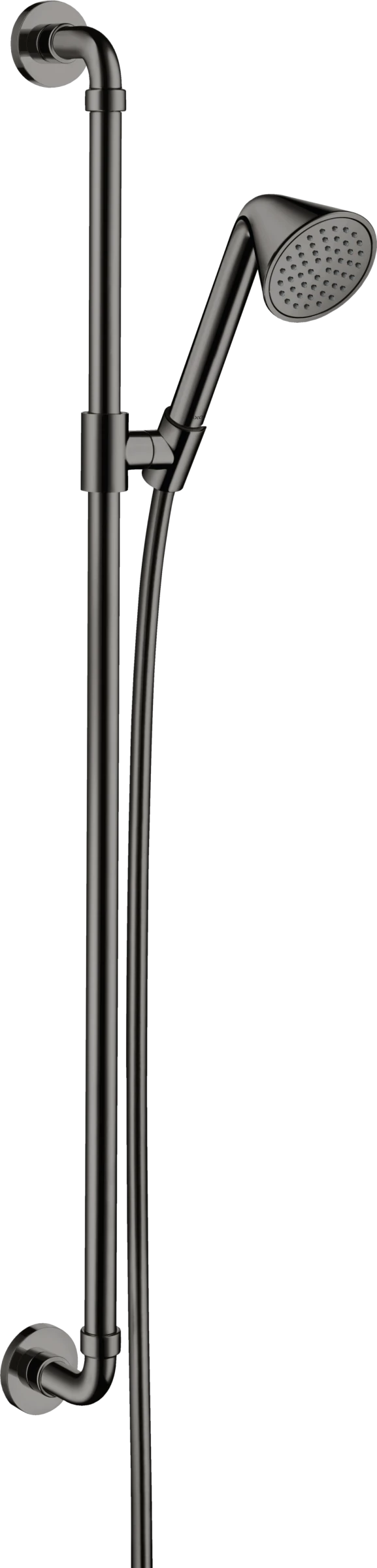 Axor Showers/front Shower Set 0.90 M With 1jet Ecosmart Hand Shower 85 Polished Black Chrome