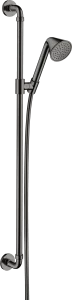 Axor Showers/front Shower Set 0.90 M With 1jet Ecosmart Hand Shower 85 Polished Black Chrome