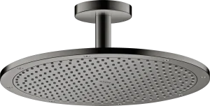 Axor Showersolutions Overhead Shower 350 1jet With Ceiling Connection Polished Black Chrome