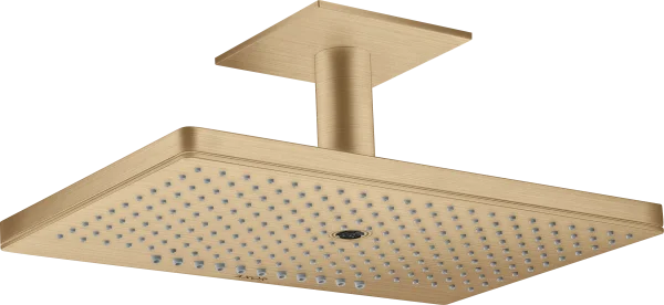 Axor Showersolutions Overhead Shower 460/300 3jet With Ceiling Connection Brushed Bronze