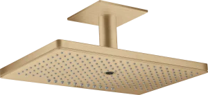 Axor Showersolutions Overhead Shower 460/300 3jet With Ceiling Connection Brushed Bronze