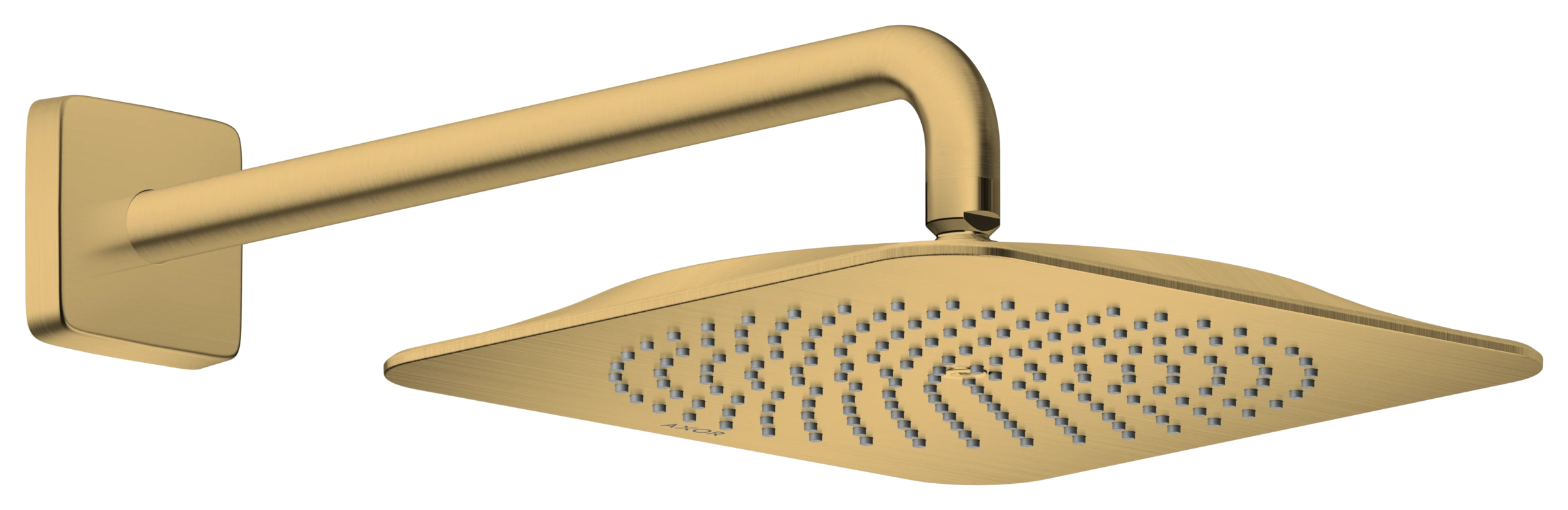 Axor Citterio C Overhead Showers 373 X 373 X 105mm Gold - Brushed