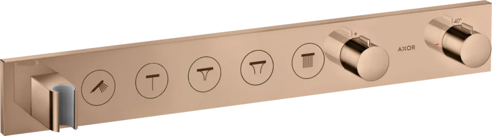 Axor Showersolutions Thermostatic Module Select 670/90 For Concealed Installation For 5 Outlets product image - Image 1