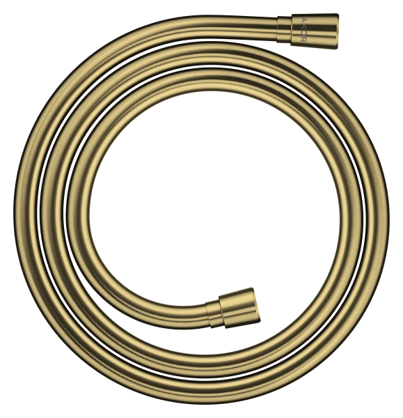 Axor Showersolutions Metal Effect Shower Hose 1.60 M With Conical Nuts Gold Polished