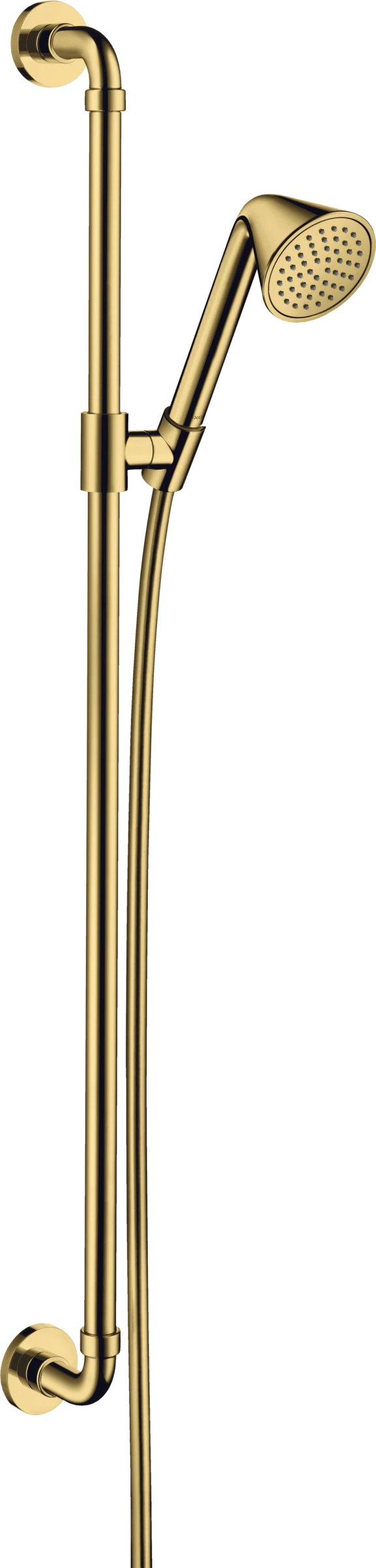 Axor Showers/front Shower Set 0.90 M With 1jet Ecosmart Hand Shower 85 Gold Polished