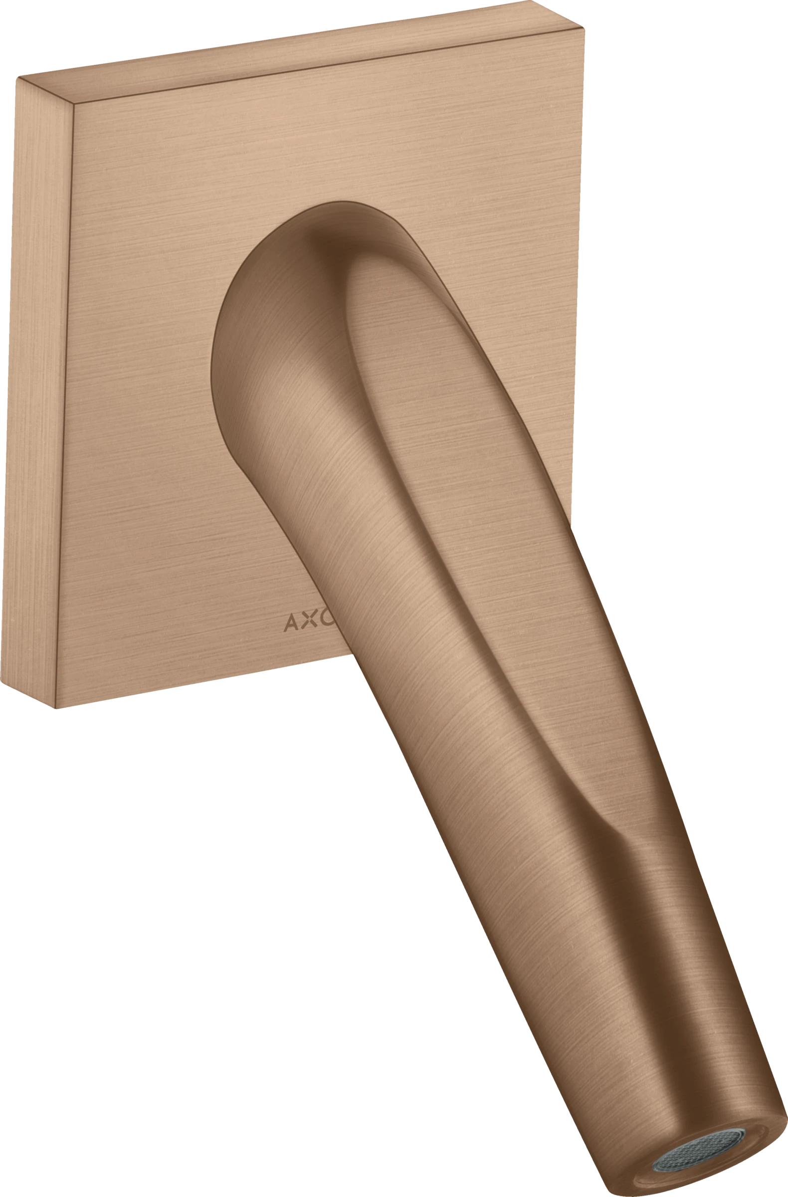 Axor Starck Organic Bath Spout Brushed Red Gold