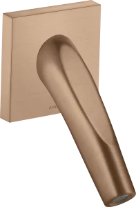 Axor Starck Organic Bath Spout Brushed Red Gold