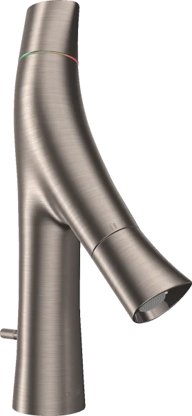 Axor Starck Organic 2-handle Basin Mixer 80 With Pop-up Waste Stainless Steel