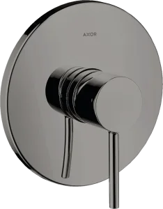 Axor Starck Single Lever Manual Shower Mixer For Concealed Installation With Pin Handle Polished Black Chrome
