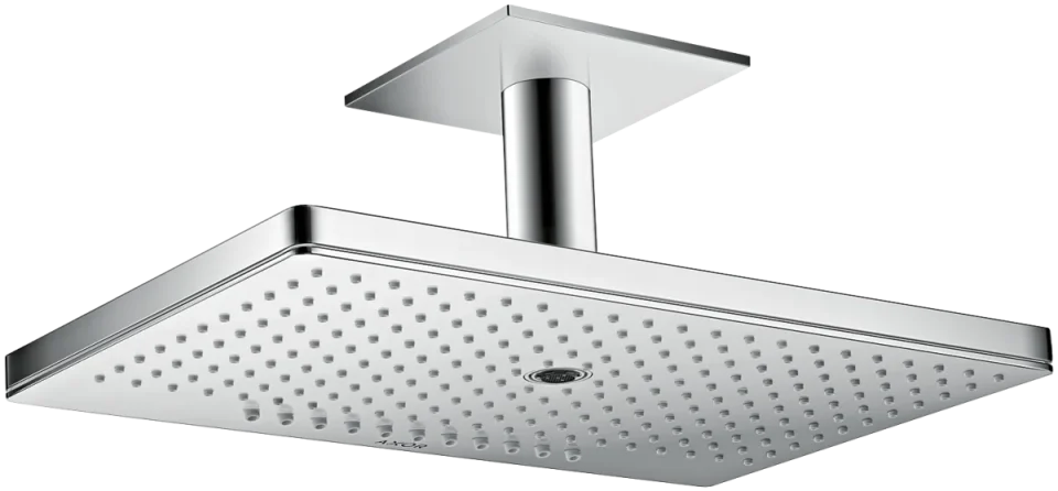 Axor Showersolutions Overhead Shower 460/300 3jet With Ceiling Connection Stainless Steel Optic product image - Image 1