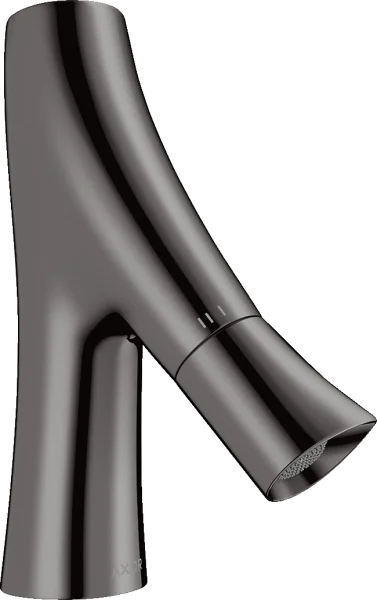 Axor Starck Organic Pillar Tap Without Waste Polished Black Chrome