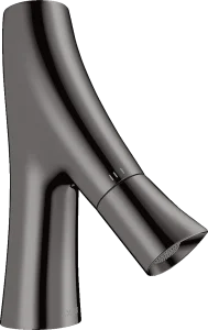 Axor Starck Organic Pillar Tap Without Waste Polished Black Chrome