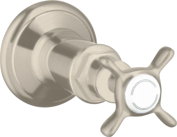 Axor Montreux Shut-off Valves 130 X 110 X 87mm Nickel - Brushed