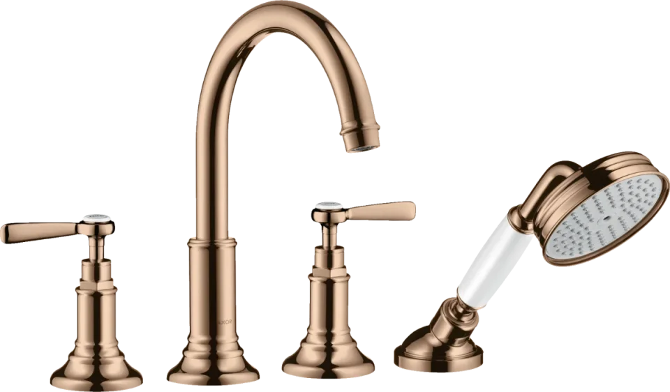 Axor Montreux 4-hole Tile Mounted Bath Mixer With Lever Handles product image - Image 1