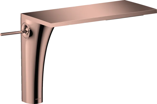 Axor Massaud Single Lever Basin Mixer 220 For Wash Bowls Without Waste Polished Red Gold