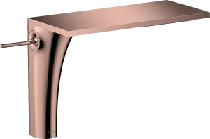 Axor Massaud Single Lever Basin Mixer 220 For Wash Bowls Without Waste Polished Red Gold