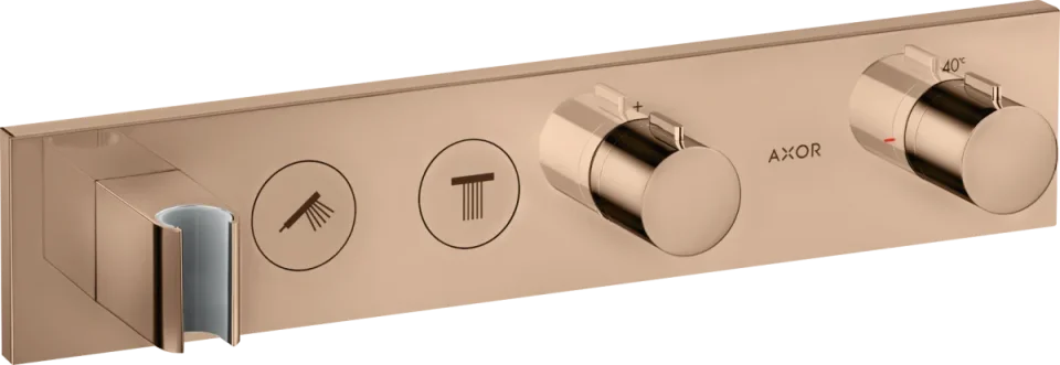 Axor Showersolutions Thermostatic Module Select 460/90 For Concealed Installation For 2 Outlets product image - Image 1