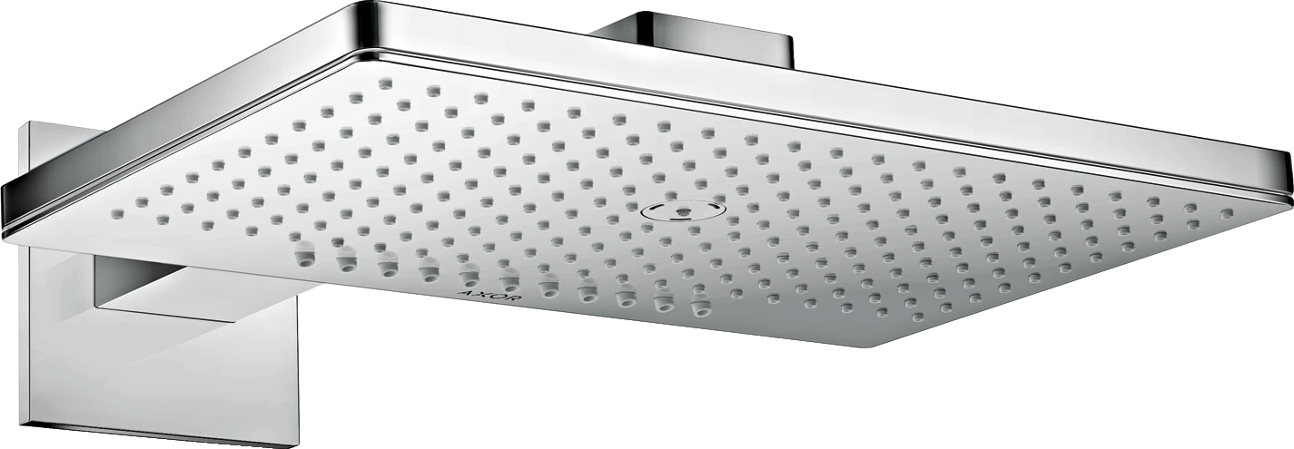 Axor Showersolutions Overhead Shower 460/300 2jet With Shower Arm And Square Escutcheon Chrome