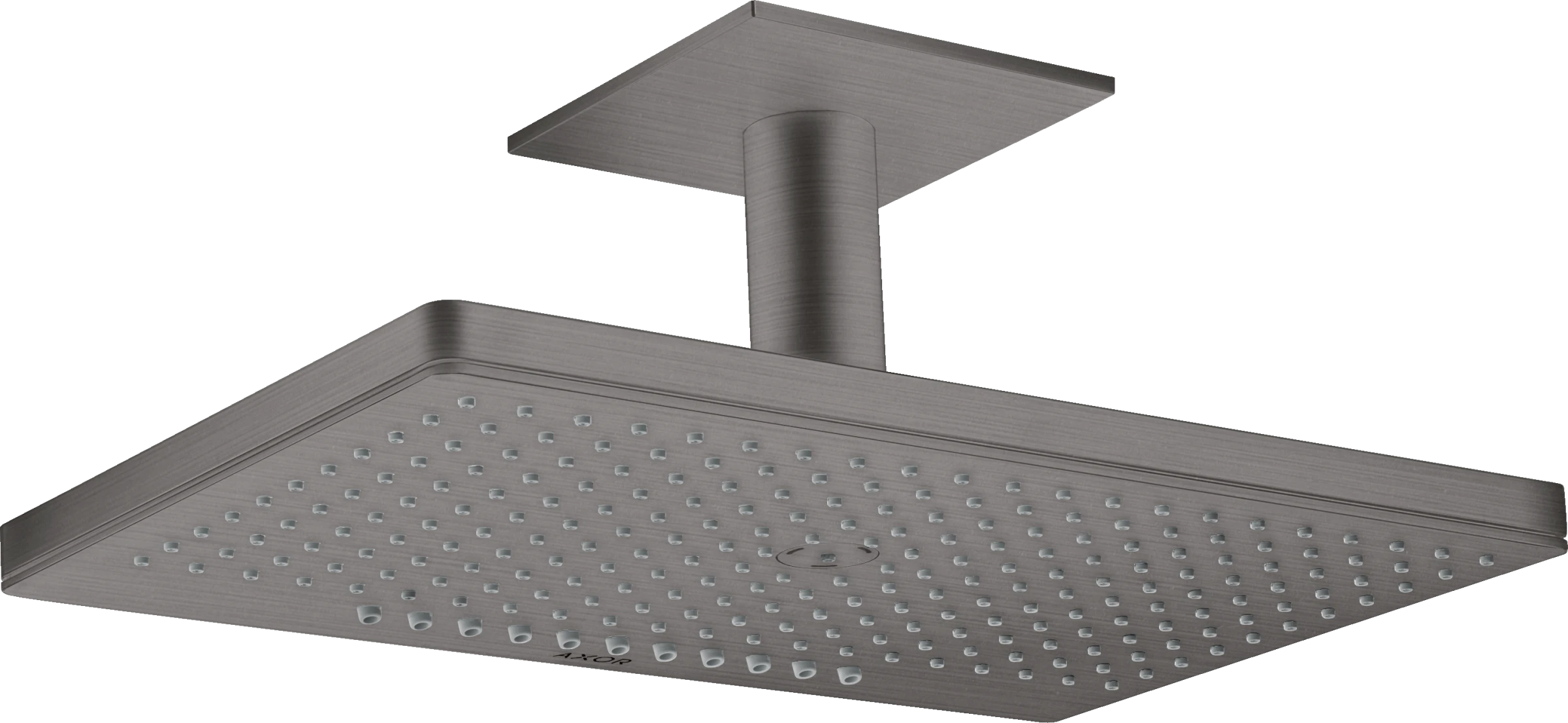 Axor Showersolutions Overhead Shower 460/300 2jet With Ceiling Connection Brushed Black Chrome