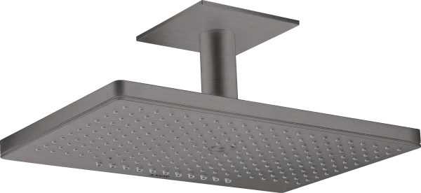 Axor Showersolutions Overhead Shower 460/300 2jet With Ceiling Connection Brushed Black Chrome
