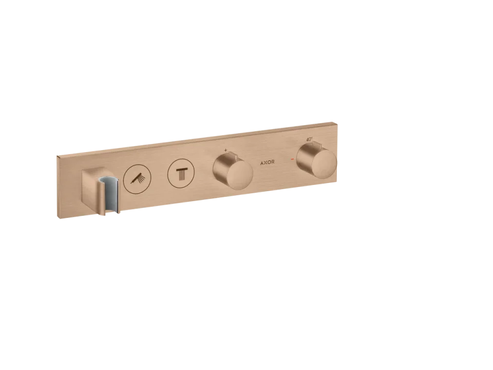 Axor Showersolutions Thermostatic Module Select 460/90 For Concealed Installation For 2 Outlets product image - Image 1