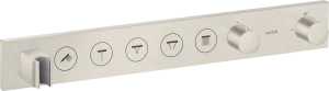 Axor Showersolutions Thermostatic Module Select 670/90 For Concealed Installation For 5 Outlets Stainless Steel