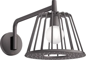 Axor Lampshower/nendo Lampshower 275 1jet With Shower Arm Brushed Black Chrome