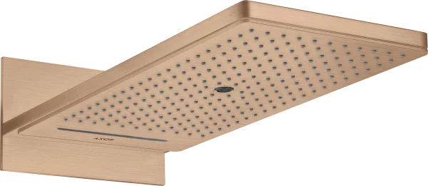 Axor Showersolutions Overhead Shower 250/580 3jet Brushed Red Gold