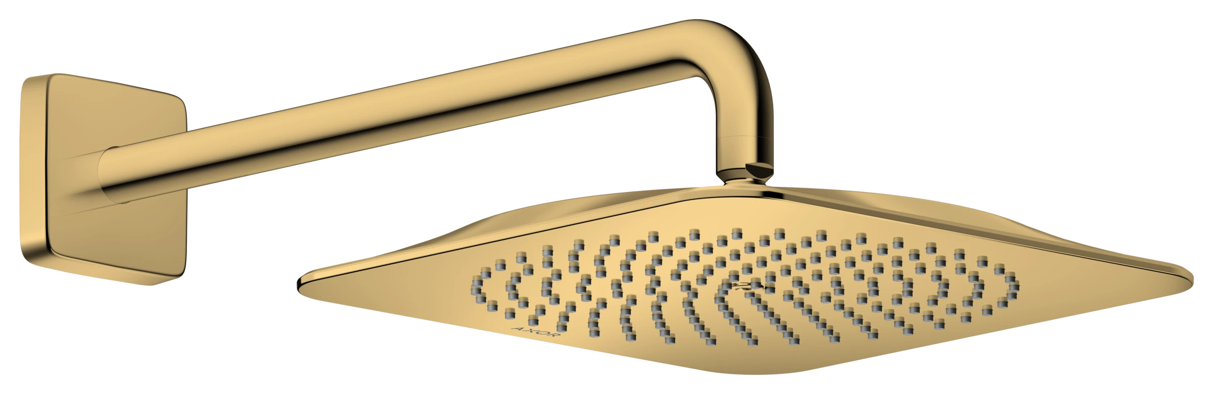 Axor Citterio C Overhead Showers 373 X 373 X 105mm Gold - Polished
