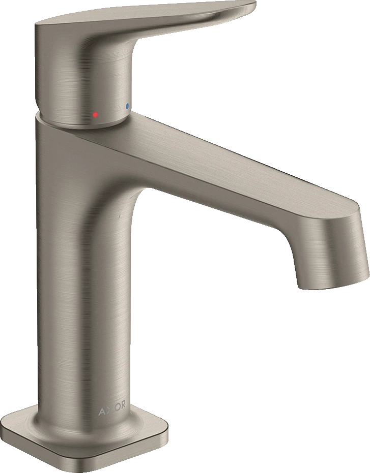 Axor Citterio M Single Lever Basin Mixer 100 With Waste Stainless Steel