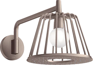 Axor Lampshower/nendo Lampshower 275 1jet With Shower Arm Brushed Nickel