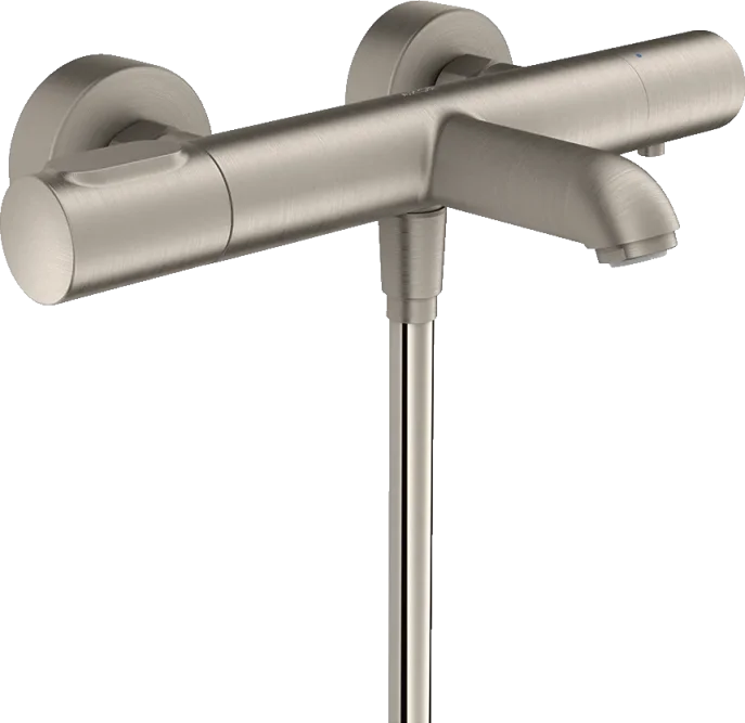 Axor Citterio M Thermostatic Bath Mixer For Exposed Installation Stainless Steel Optic product image - Image 1