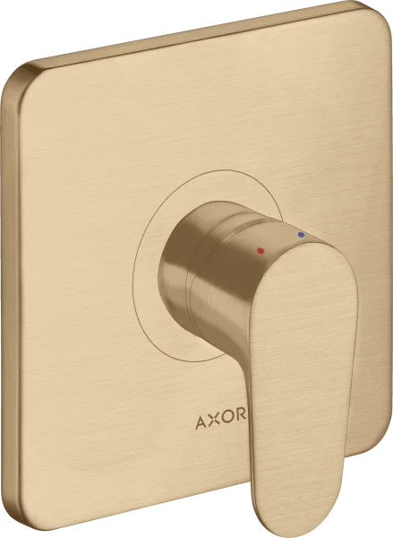 Axor Citterio M Single Lever Manual Shower Mixer For Concealed Installation Brushed Bronze