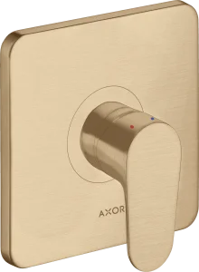 Axor Citterio M Single Lever Manual Shower Mixer For Concealed Installation Brushed Bronze