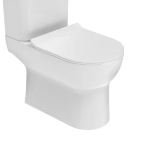 Saneux Air Close Coupled Open Back Wc Pan - Rimless