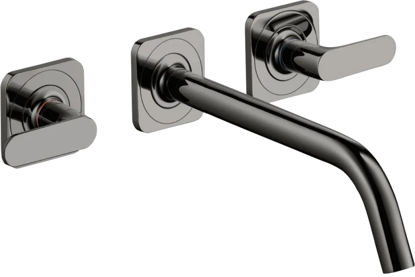 Axor Citterio M 3-hole Basin Mixer For Concealed Installation Wall-mounted With Spout 226 Mm, Lever Handles And Escutcheons product image - Image 1