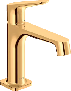 Axor Citterio M Single Lever Basin Mixer 100 With Waste Gold Polished