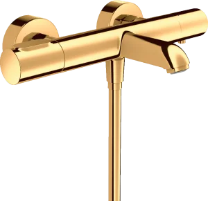 Axor Citterio M Thermostatic Bath Mixer For Exposed Installation Gold Polished