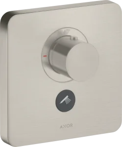 Axor Showerselect Thermostatic Mixer Highflow Softsquare For Concealed Installation For Multiple Outlets Stainless Steel