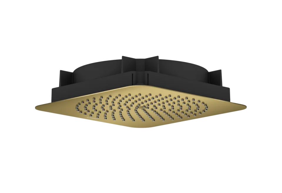 Axor Citterio C Overhead Showers 373 X 373 X 105mm Gold - Polished product image - Image 1