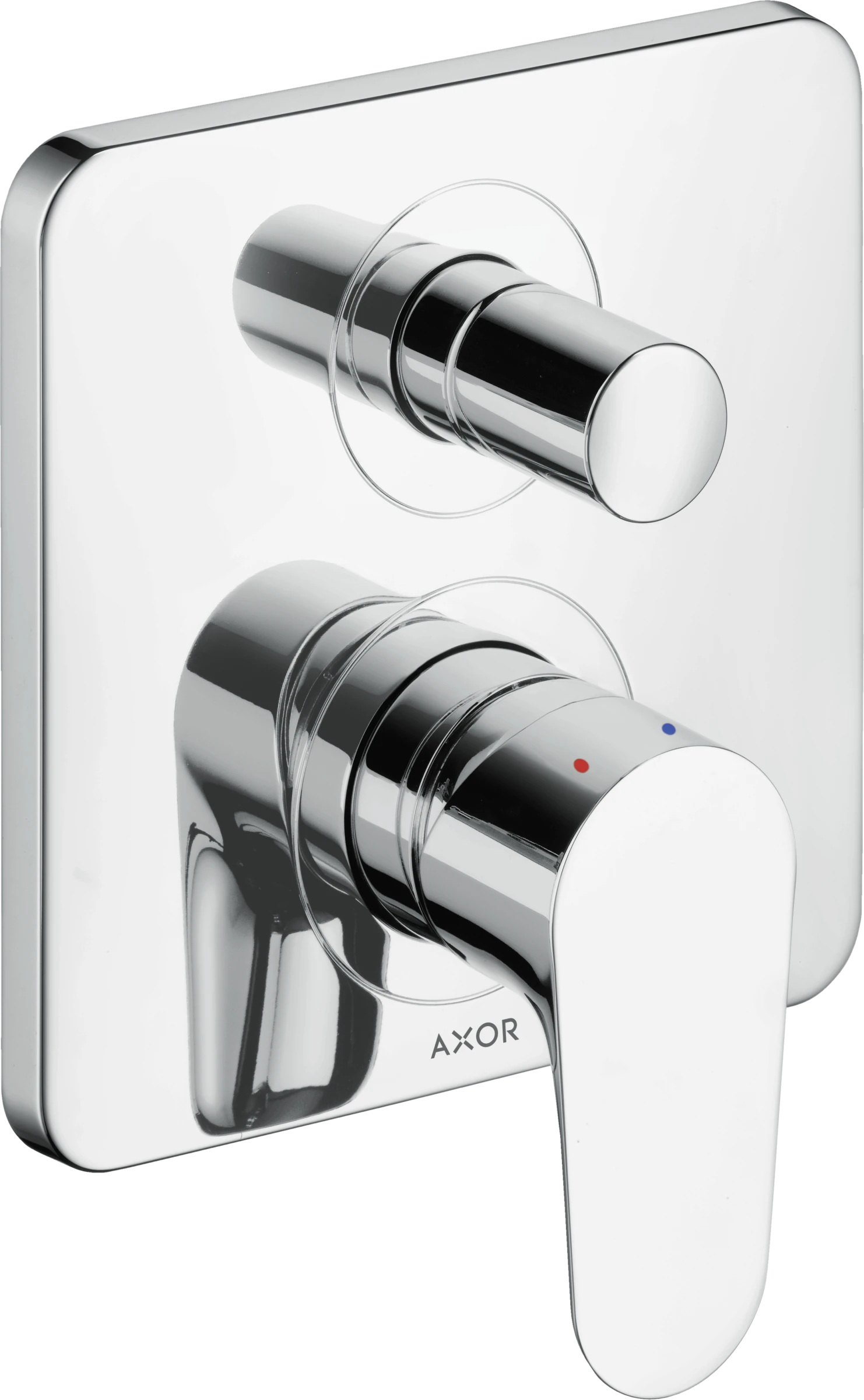 Axor Citterio M Single Lever Manual Bath Mixer For Concealed Installation With Integrated Backflow Prevention Chrome