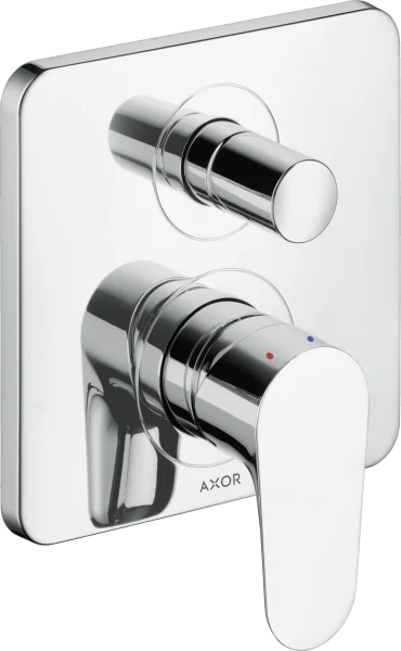 Axor Citterio M Single Lever Manual Bath Mixer For Concealed Installation With Integrated Backflow Prevention Chrome