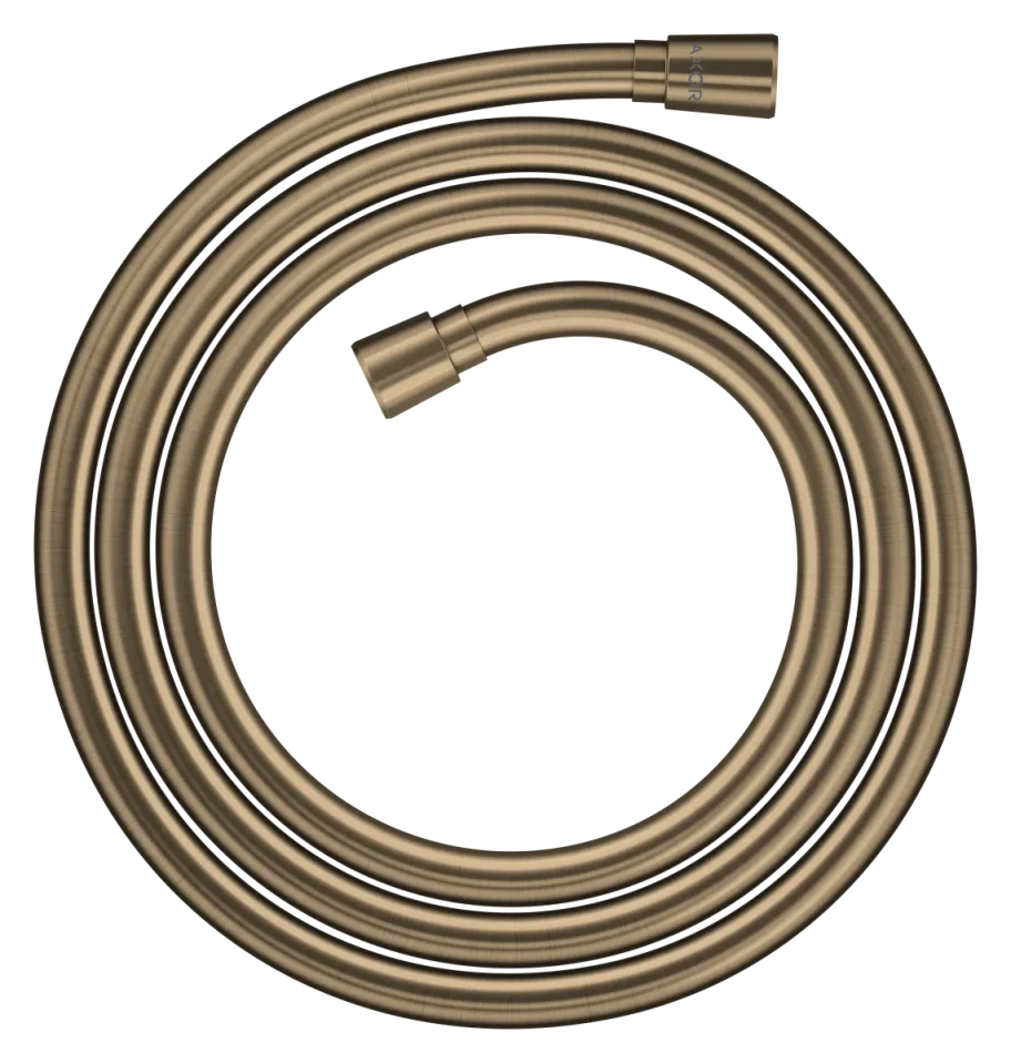 Axor Showersolutions Metal Effect Shower Hose 2.00 M With Conical Nuts Brushed Bronze product image - Image 1