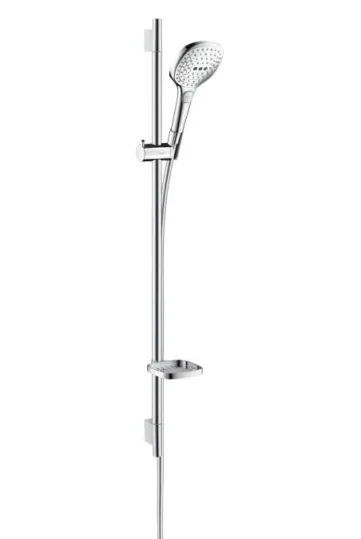 Hansgrohe Raindance Select E Shower Set 120 3jet With Shower Rail 90 Cm And Soap Dish detail view - Image 2